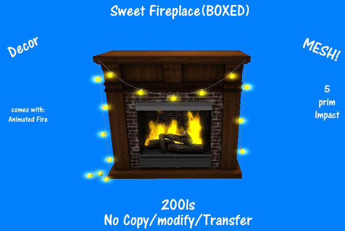 Sweet Fireplace(BOXED)