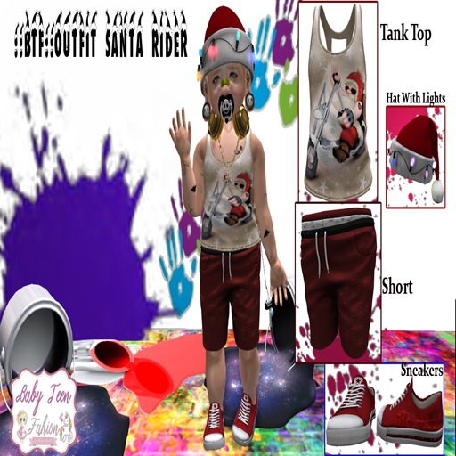 ::BTF::Outfit Santa Rider