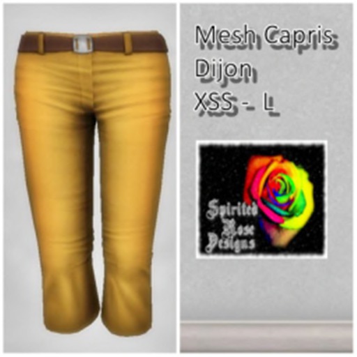 *SRD*  Dijon Capris