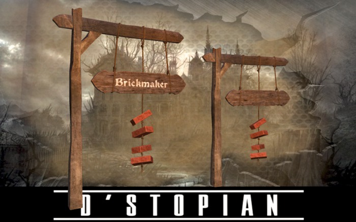 D'STOPIAN // Brickmaker Signs
