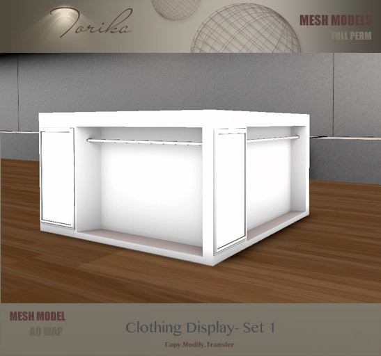 Torika  Clothing Display- Set 1