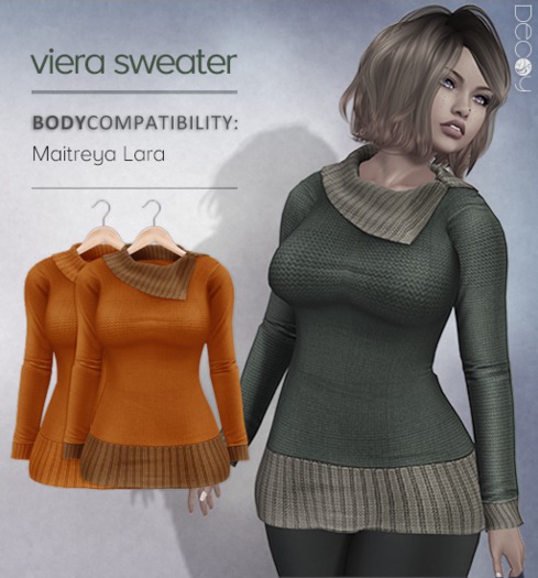 [Decoy] Viera Sweater - Orange