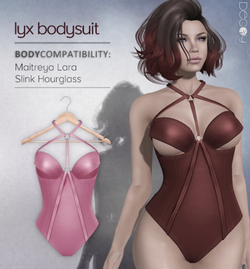 [Decoy] Lyx Bodysuit - Pink