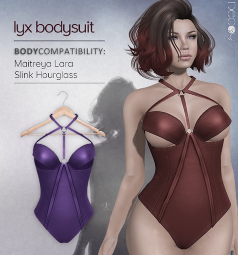 [Decoy] Lyx Bodysuit - Purple