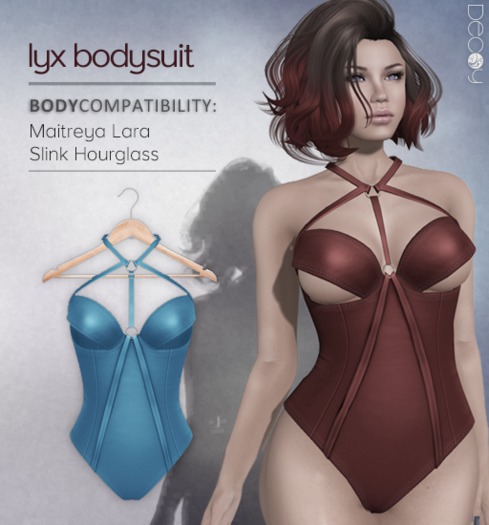 [Decoy] Lyx Bodysuit - Blue