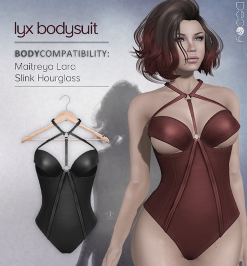 [Decoy] Lyx Bodysuit - Black