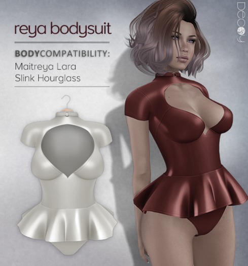 [Decoy] Reya Bodysuit - White