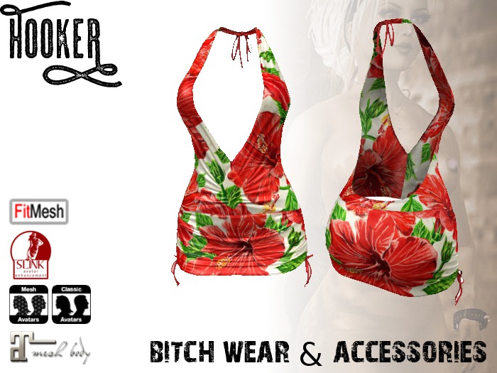 H00KER - Daisy Dress #10 for Maitreya, Slink, Fitted, Standard