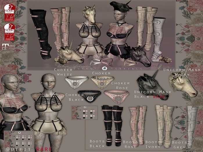 .ET. Vintage Romance Outfit RARE