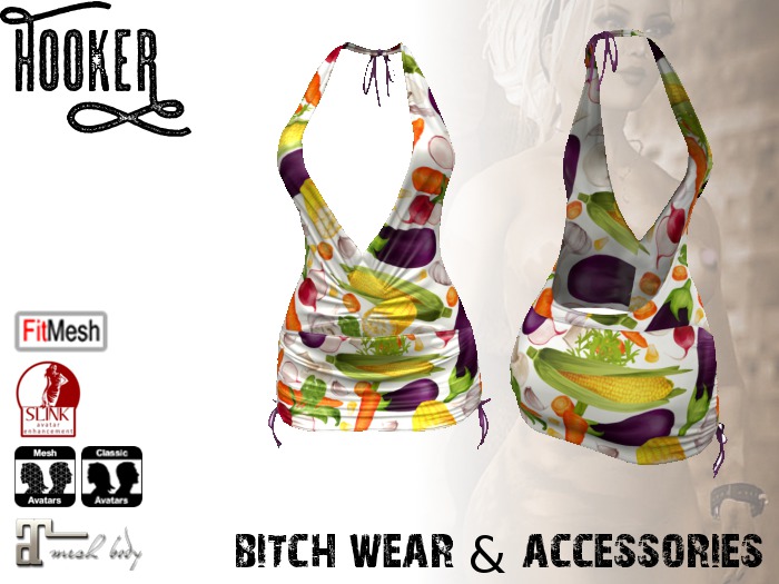 H00KER - Daisy Dress #15 for Maitreya, Slink, Fitted, Standard