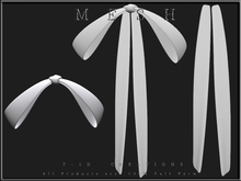 T-3D Creations [ Ribbon 013 ] Micro and Regular MESH - Full Perm -