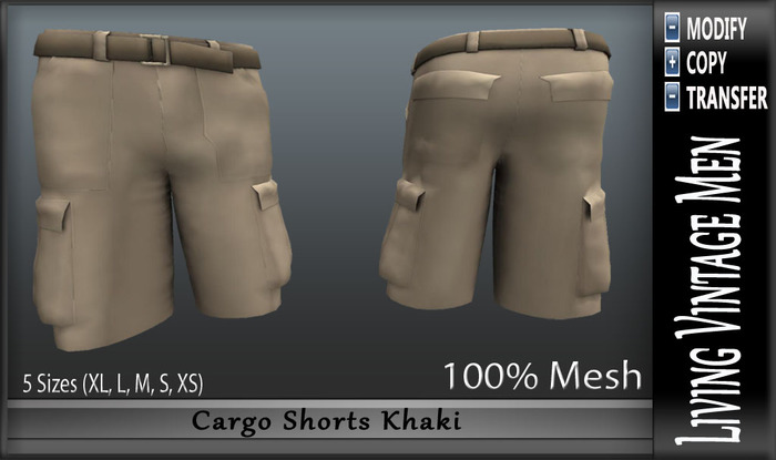 LVM Cargo Shorts Khaki