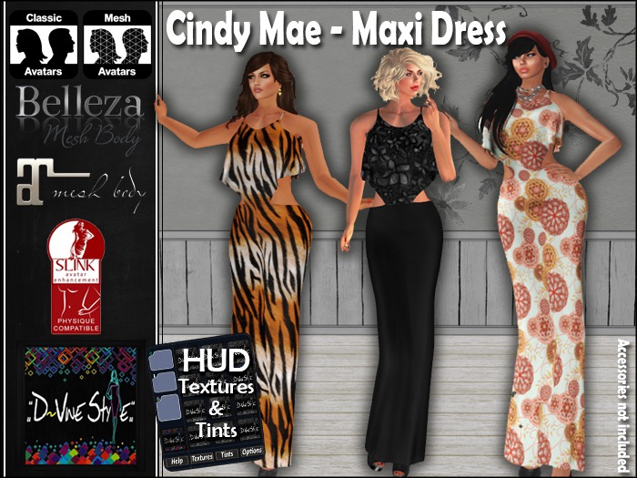 :: D~vine Style :: Cindy Mae - Maxi Dress