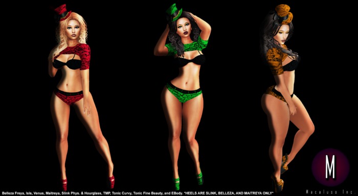 Macaluso Inc./ThanksGiveMe Complete Outfit (Green)