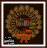 Thanksgiving - Give thanks Wreath 4