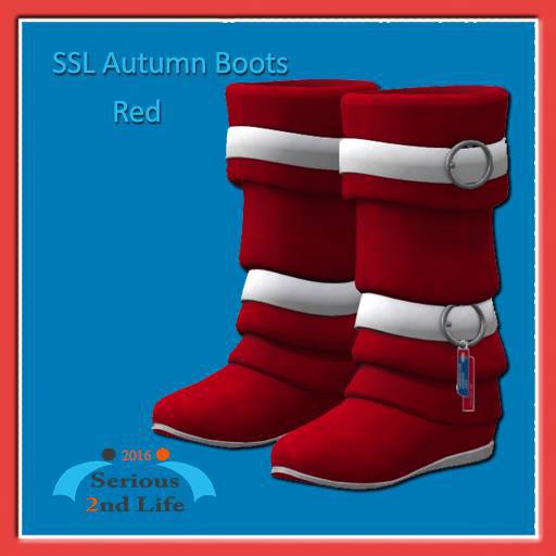 SSL 2016 =  Autumn Boots Red