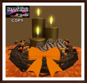 Autumn Thanksgiving Candles Centerpiece 6