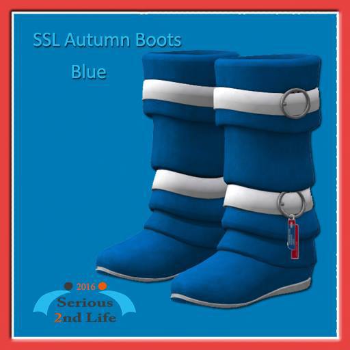 SSL 2016 = Autumn Boots Blue