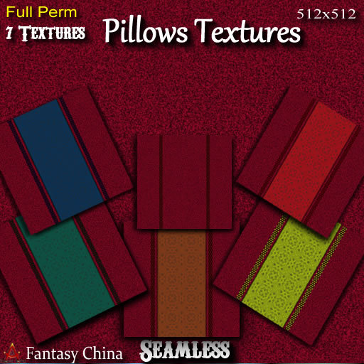 FC - Full Perm 7 pillowsTexures 