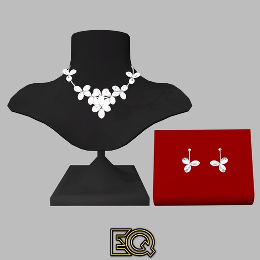 * eQua * Paradise Jewelry Set Silver