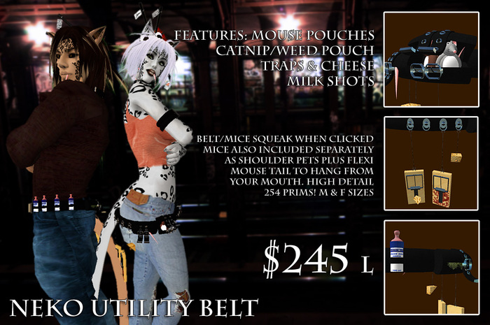 Neko Utility Belt By Liderc