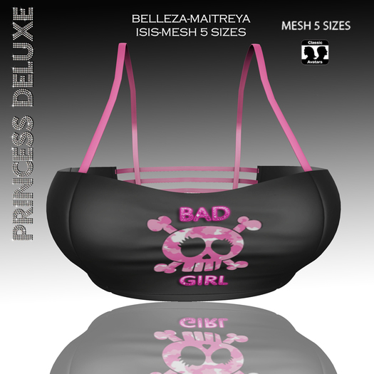 :.P.D.IVY TOP BAD GIRL-BELLEZA-MAITREYA-ISIS-MESH 5 SIZES