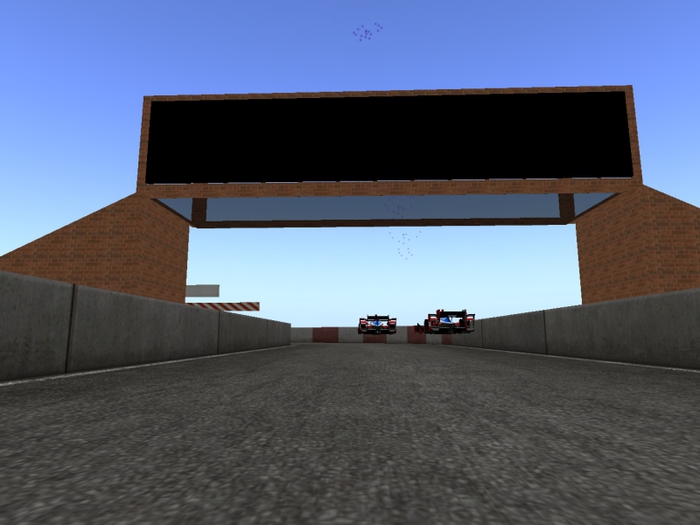 Race Track Bridge Over Track