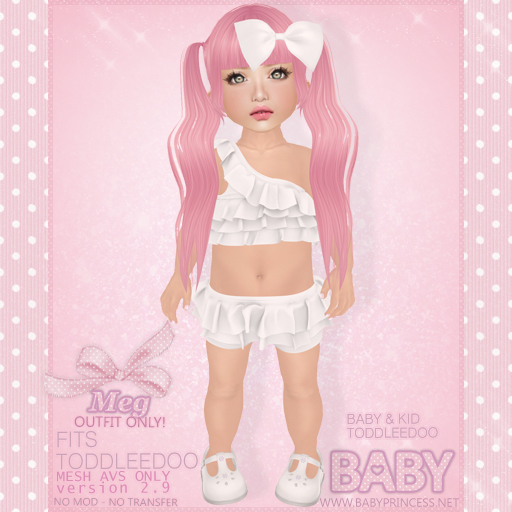 :*BABY*: {TD} Meg - White