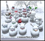 ANACHRON SNOWMAN GACHA FULL SET SOI INCLUDED