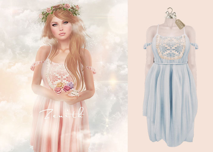 =Zenith=Spring Fairy Dress (Sky) -Maitreya