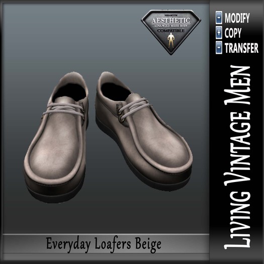 LVM Everyday Loafers Beige