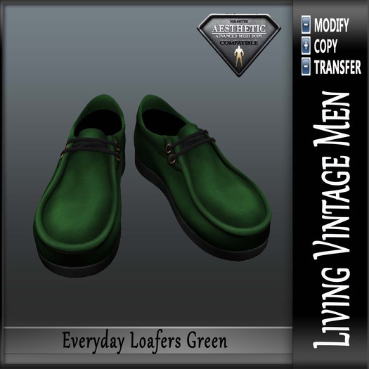 LVM Everyday Loafers Green