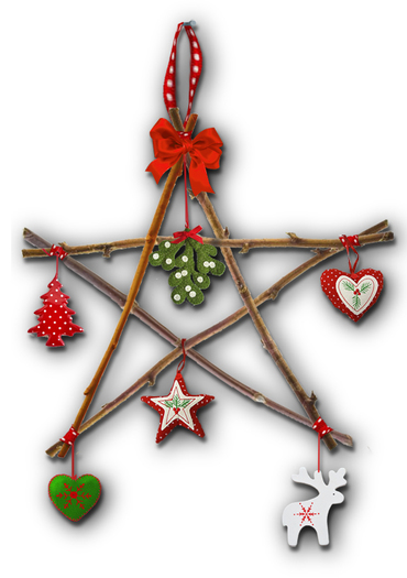 Decorative Eco Christmas Star