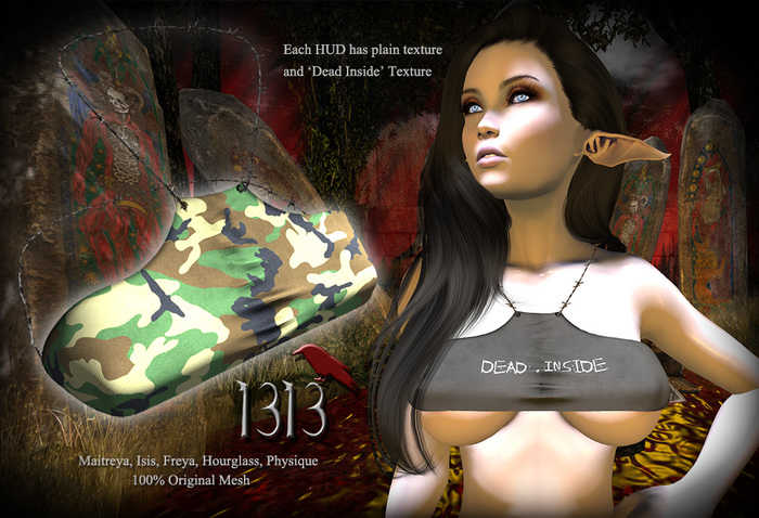 (*<*) 1313 Dead Inside Tank - Camo