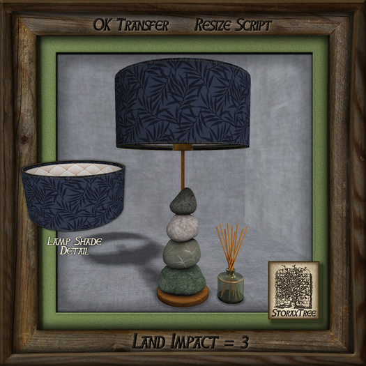 Sticks and Stones Lamp Ah