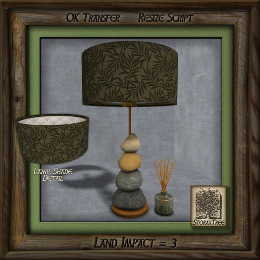 Sticks and Stones Lamp An