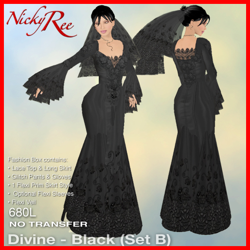 Divine - Black (Set B)