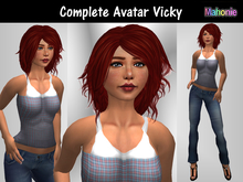 Complete Avatar Vicky (Mahonie Shop)