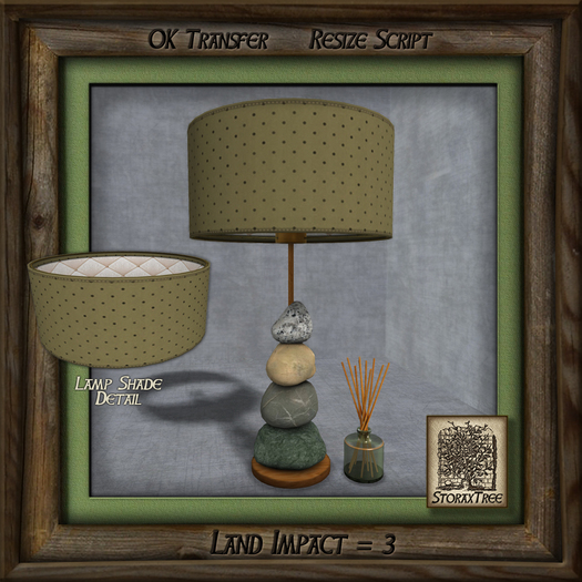 Sticks and Stones Lamp Bi