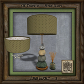 Sticks and Stones Lamp Bi