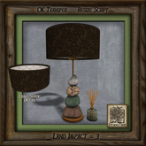 Sticks and Stones Lamp Ab