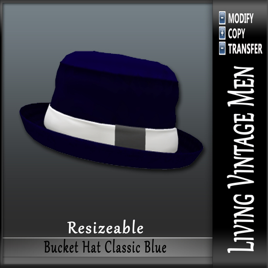 LVM Bucket Hat Classic Blue
