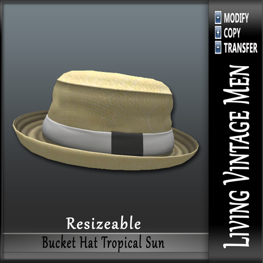 LVM Bucket Hat Tropical Sun