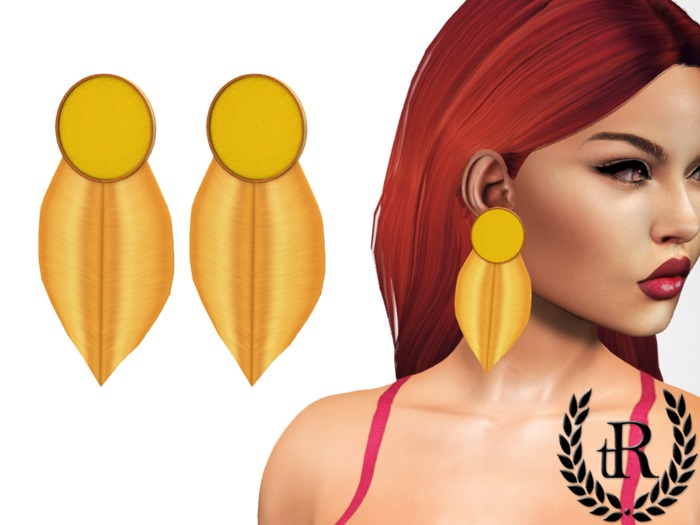 The Rove - Royal earrings - Yellow
