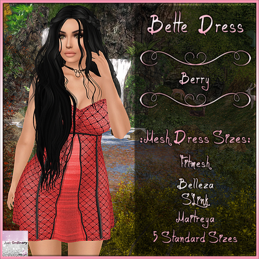 Bette Dress Berry