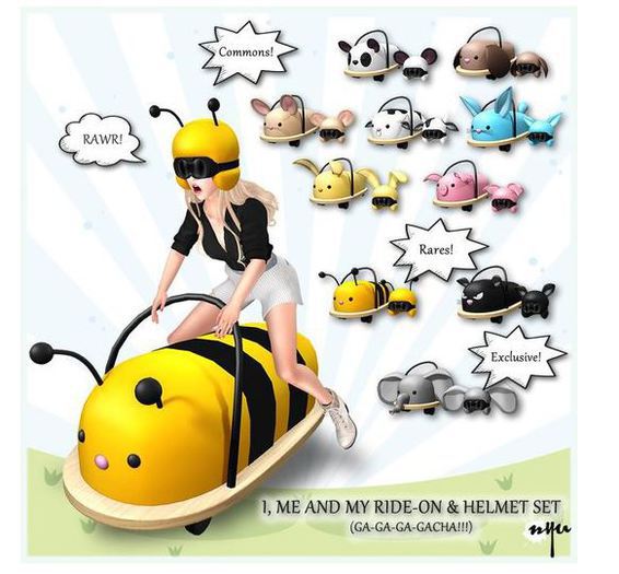 NYU - I, Me and My Ride-On Set, ChinChilla!