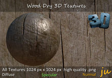 JU Wood Dry 3D Textures Full Perm