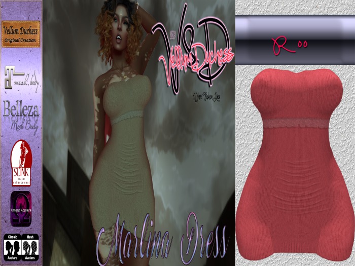 {V}-{D} Marlina Dress [Roo]