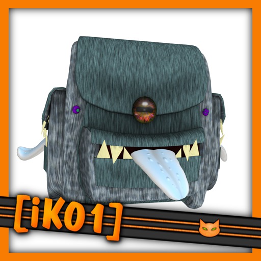 [iK01] Monsta School Bag! Silvu