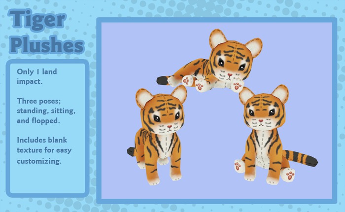 Liminality- Tiger Plushes
